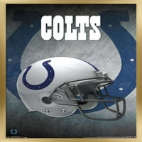 Indianapolis Colts - plakat za kaciga, 22.375 34