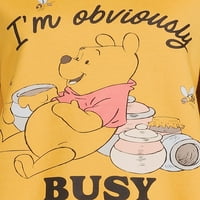 Winnie Pooh Women Očito zauzeta majica
