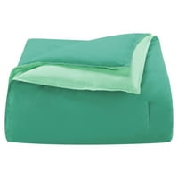 2-dijelni zeleni reverzibilni poplun, Reciklirana posteljina od mikrovlakana, Ahl