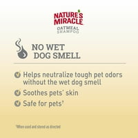 Prirodni šampon za zobene pahuljice za pse, zobeni i aloe miris