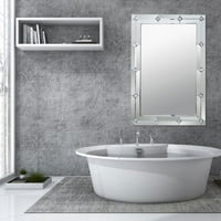Kućni hotel kupaonica kupaonica zidna montirana ogledala ogledala pravokutna šminka zidna zrcala