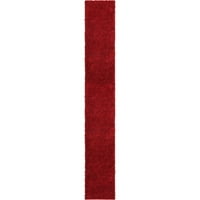 Jedinstvena prostirka za trkače, trešnja crvena, 2' 6 16' 5