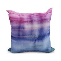 Sunset Beauty Multi -Color Stripe Print Dekorativni jastuk za bacanje