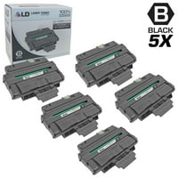 Kompatibilne zamjene za Xero 106R set visokog crnog laserskog tonera patrona za upotrebu u Xero Phaser 3250, 3250D