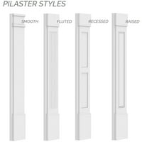 5 mn 90 Mn 2 MNN PVC lažni Panel pilastar sa standardnim kapitelom i bazom