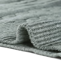 Jedinstvene ponude ženskog plus veličine pulover prsluk v vrat Pleaper PREPPY džemper