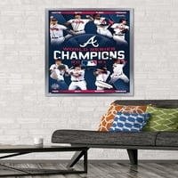 Atlanta Braves - Prigodni plakat World Series Champions Wall, 14.725 22.375