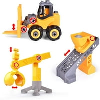 Zabavno malo igračaka za djecu građevinski kamion vozila