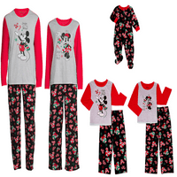 Disney Mickey Mouse & Minnie Mouse Holiday Mesponzing Obiteljska božićna pidžama