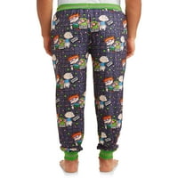 Nickelodeon muškarce Rugrat Grid Provjerite hlače za spavanje