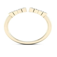 Imperial 1 5CT TDW Diamond 10k Modni prsten od žutog zlata