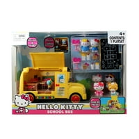 Jada Toys - Hello Kitty Deluxe školski autobus Playset