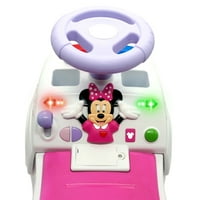 Kiddieland Toys Limited - Svjetla N 'zvuči Minnie Activity Ambulance Rider