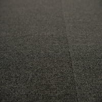 Edison kolekcija pločica tepiha u tamno sivoj boji - 24 24