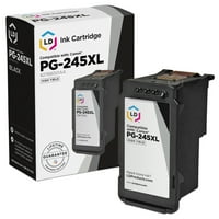 Obnovljene patrone Canon PG-245XL CL-246XL s tintom 2PK: PG-245XL crna i CL-246XL boji za PIXMA TR4500, TR4522,