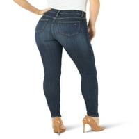 Rock & republika žena visoki valjak visoki porast mršave jean