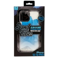 Premier pijesak vibracije sjaj u tamnom tekućem pijesku iPhone Pro plava bijela