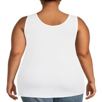 Ženska višeslojna Majica Bez rukava u veličini i veličini Plus za svaki dan, 3 pakiranja