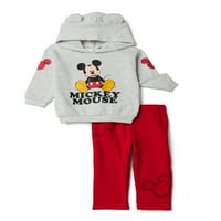 Mickey Mouse Baby Boy's Fleece Hoodie i jogger hlače