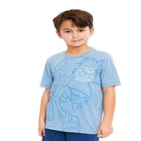 Sonic Boys Grafički džepni majica, veličine 4-18