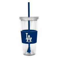 Hladna čaša s poklopcem i slamkom-Los Angeles Dodgers Los Angeles Dodgers BOBBLADICK