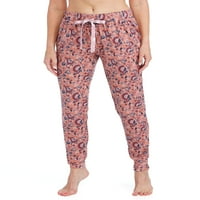 Jessica Simpson ženske hlače za spavanje s satenom