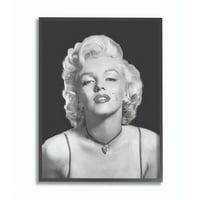 Kolekcija dekora kuće Studell Marilyn Monroe Ink Figura Ilustracija uokvirena Giclee teksturizirana umjetnost