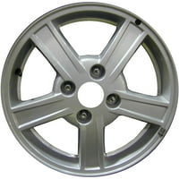 Obnovljeni OEM kotač od aluminijske legure, srebro, odgovara 2004- Suzuki Verona