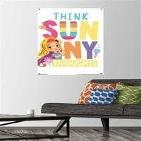 Nickelodeon Sunčani dan - Misli zidni plakat s gurnutim igle, 22.375 34