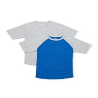 Raglan majica kratkih rukava za dječake, veličine 4 i Haski