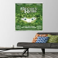 Tajna Kells - jedan plakat zida s drvenim magnetskim okvirom, 22.375 34