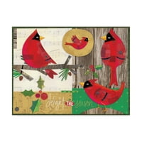 Zaštitni znak Cardinals 1 ulje na platnu Hollie Conger