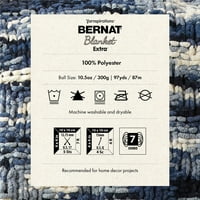 Bernat® pokrivač Extra jumbo poliesterska pređa, Plummy Brights 10,5oz 300g, dvorišta