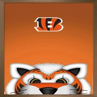 Cincinnati Bengals - S. Preston Mascot Who Dey Wall Poster, 22.375 34