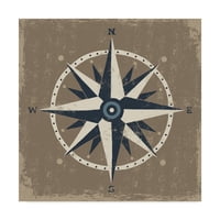 Zaštitni znak likovna umjetnost 'nautički kompas' platno umjetnost Michaela Mullana