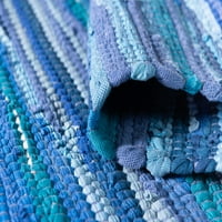 Jedinstveni tkalački prugasti chindi pamučni tepih