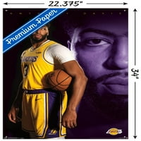 LOS ANGELES LAKERS - Anthony Davis Wall Poster s push igle, 22.375 34