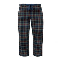 George muške karirane flanelne hlače za spavanje, veličina S-5xl