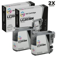 Proizvodi kompatibilne zamjene za LC203BK set proizvoda s visokim prinosom, crne patrone za tintu