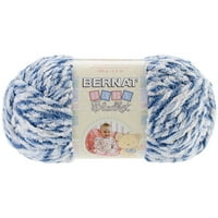 Bernat baby pokrivač zavija pređa - plavi zavoj, višestruki od 12