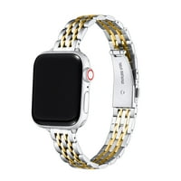 Posh Tech Unise Rainey Skinny zamjenski pojas od nehrđajućeg čelika za veličine Apple Watch