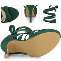 Jedinstvene ponude ženske platforme u obliku sandala za stilette pete