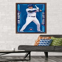 Zidni plakat Chicago Cubs - Ian Happ, uokviren 22,375 34