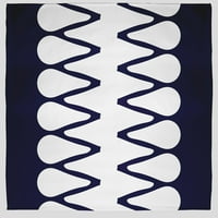 Pokrivač od flisa s patentnim zatvaračem od 60 80, Mornarsko plava