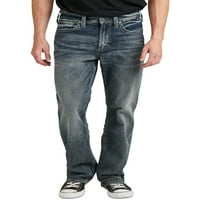 Silver Jeans Co. Muški Craig Craig Easy Fit Bootcut Traperice, veličine struka 30-42