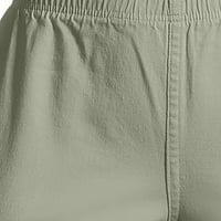 Realsize Women's 17 Povuci na rastezljivim Capri hlačama