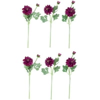 Set Mulberry Purple Dahlia Umjetni cvjetni sprejevi 23