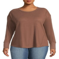 Ženska majica od vafla & Plus veličina