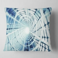 Dizajn Fraktal 3D mrežna spirala - suvremeni jastuk za bacanje - 16x16