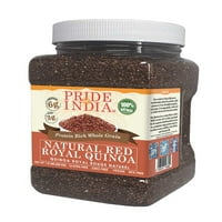 Ponos Indije - Prirodna crvena kraljevska quinoa - bolivijska superiorna ocjena Protein bogata cjelovitim zrnom,